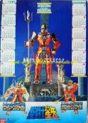Shitajiki calendar 1989 recto